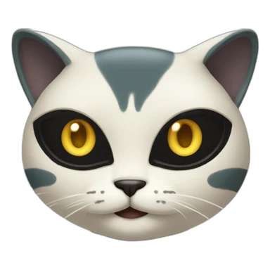 alien-dancing-bicolor-cat-pokemon-face sticker