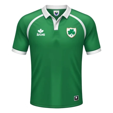 Irish rugby jersey sticker