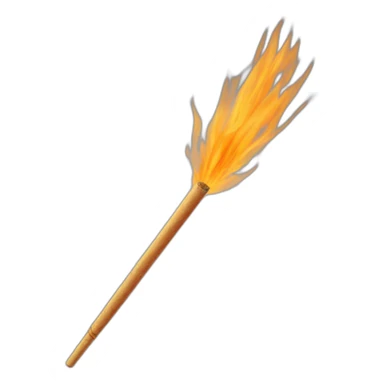 Incense stick sticker
