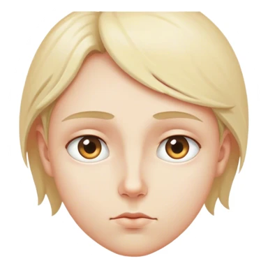 A person standing or sitting, gazing thoughtfully into the distance, with their eyes focused on something far away, reflecting a sense of contemplation or curiosity sticker