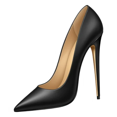 black high heels sticker