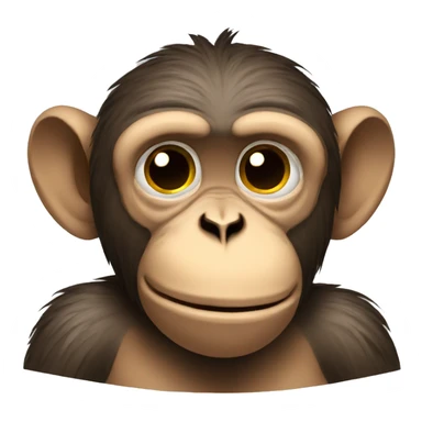monkey tired sticker