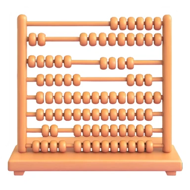 ancient abacus sticker