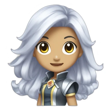 Cynthia chibi pokemon brilliant diamond sticker