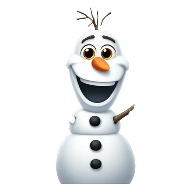 Olaf the snowman sticker