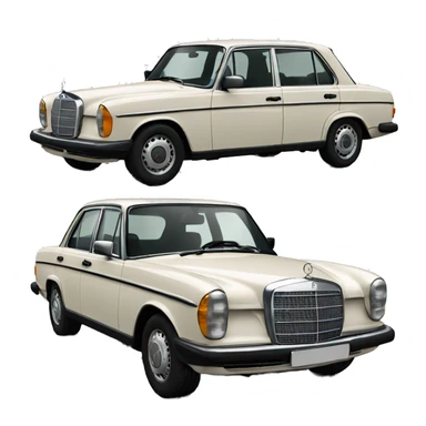 mercedes 190 sticker