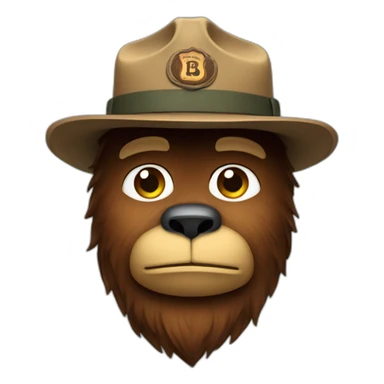 smokey bear sticker