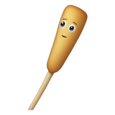 poking stick sticker