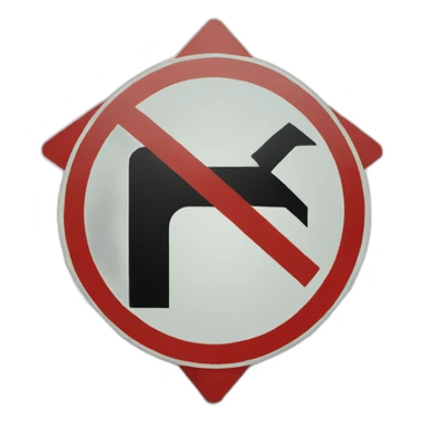 roadsign sticker