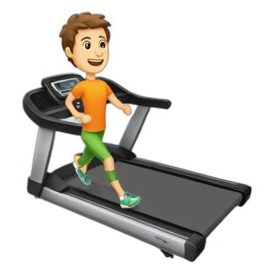 Tapis roulant sticker