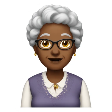 black grandma sticker