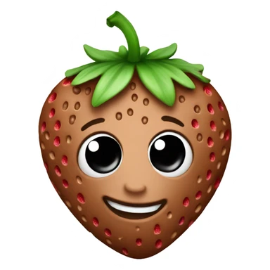 Chocolate covered strawberry  sticker