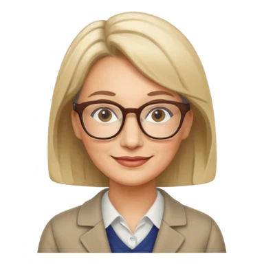 middle aged, The wise librarian sticker