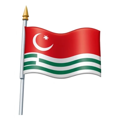 Jammu Kashmir flag sticker