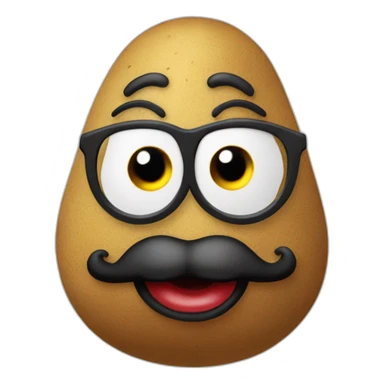 Mr. Potato Head sticker