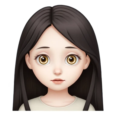 The creepy pasta named MOMO sticker