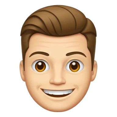 Theo von smiling very wide sticker