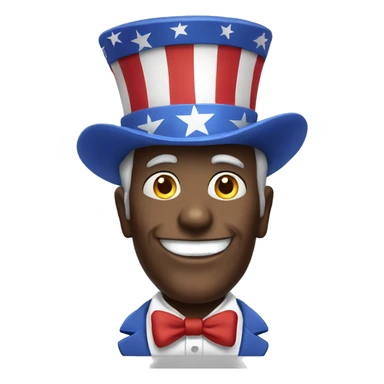 Uncle Sam with his hat outstretched sticker