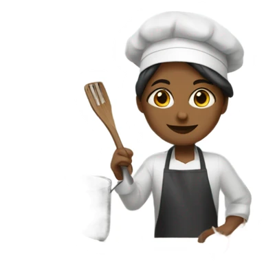 Me cooking in the kitchen  sticker