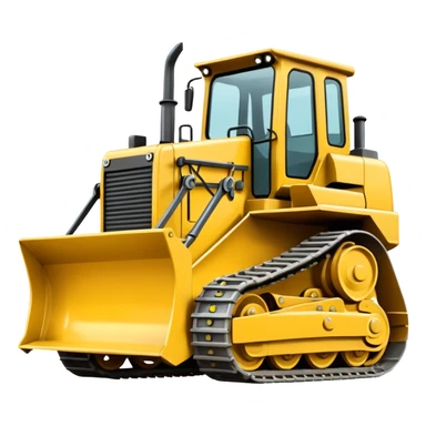 bulldozer sticker
