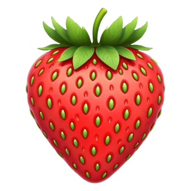 Strawberry: yellow seem sticker