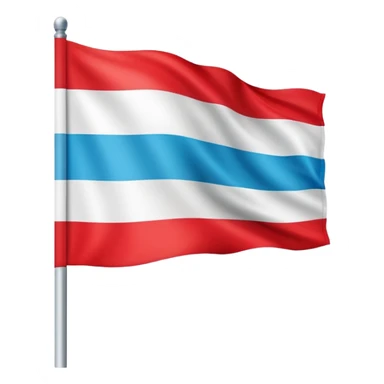 forme du pays du Luxembourg sticker