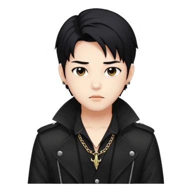 jinu from kpop demon hunters sticker