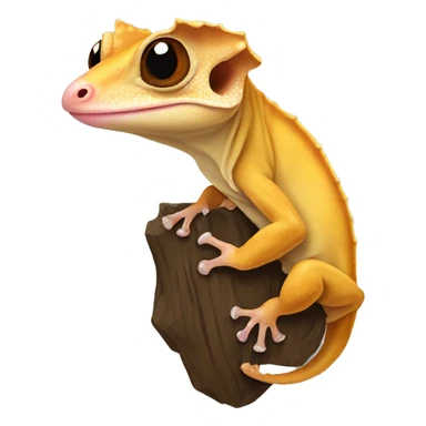 Crested gecko sticker