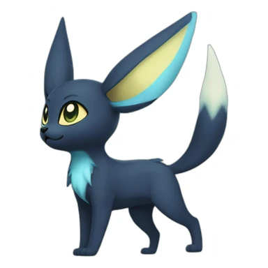 Umbreon and Glaceon fuze sticker