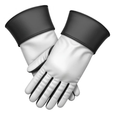 gloves: blancos sticker