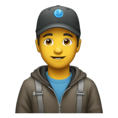 Un enfant qui pete sticker