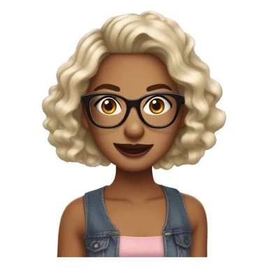 Tessa Francis Netting is an actress, YouTuber, host, and all around geek. She began her professional career donning a tutu onstage in the Original Broadway round glasses sticker