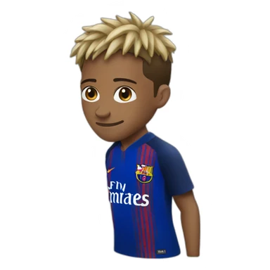 neymar doing a chilena sticker