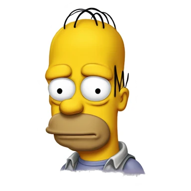 homero simpson sticker