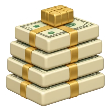 plain ivory money sticker