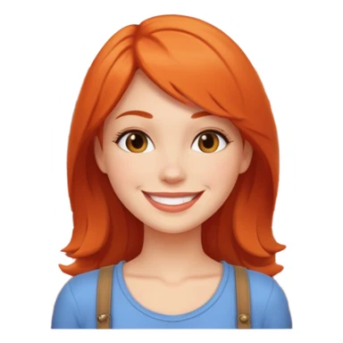 Hot Female near a chimney sticker