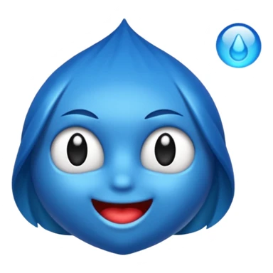 Laço azul escuro sticker