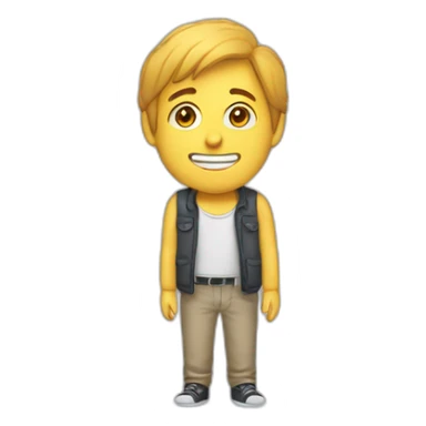 Sole con al centro una suora sticker