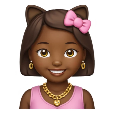 thug hello kitty sticker