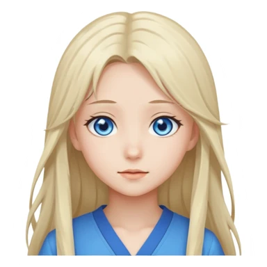 Anime kızı sticker