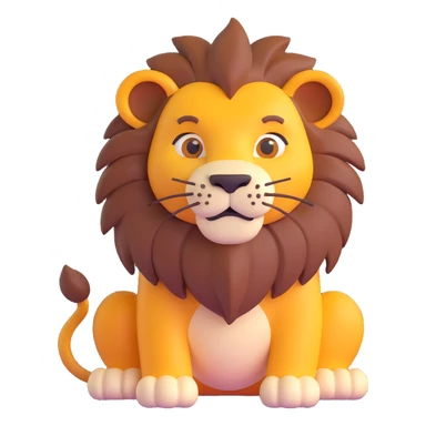 Lion  sticker