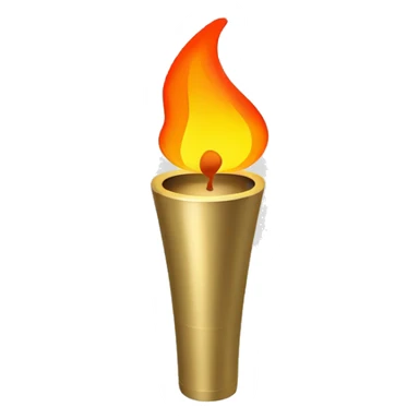 Olympic flame Paris 2024 sticker