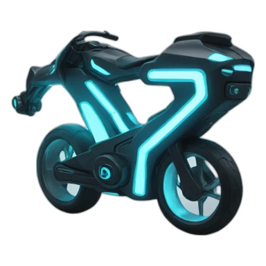 Light cycle Tron sticker