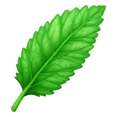 mint leaf sticker