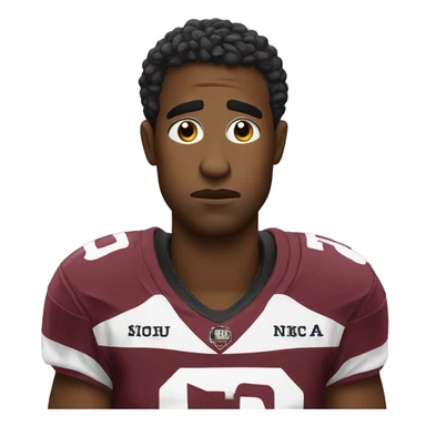 South Carolina fan being sad  sticker