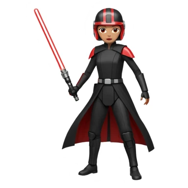 Full body Third sister from Obiwan sticker