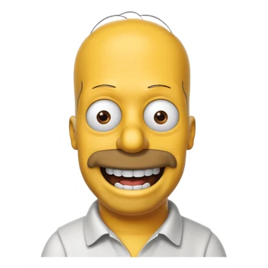 the simpsons, Different every character, only one at a time. sticker