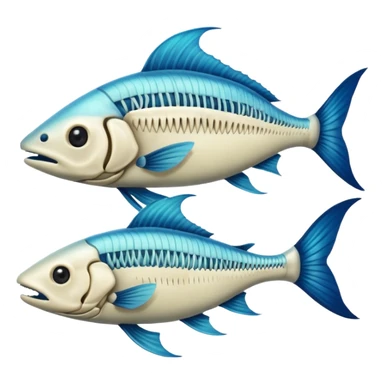 extinct fish sticker