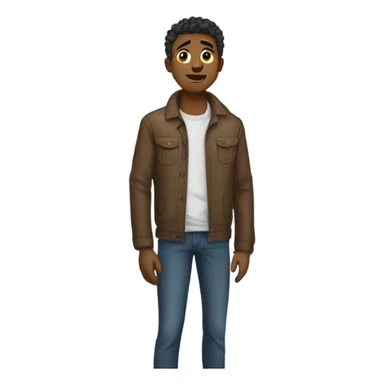 Guy wanting a car but never buying one  sticker