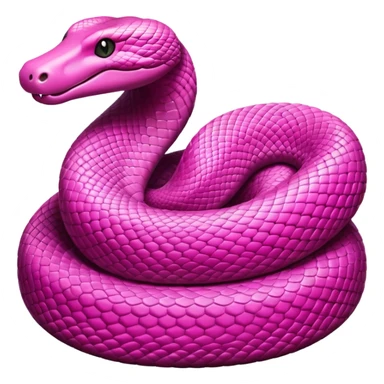 Pink anakonda  sticker